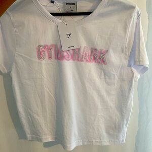 Gymshark white tee